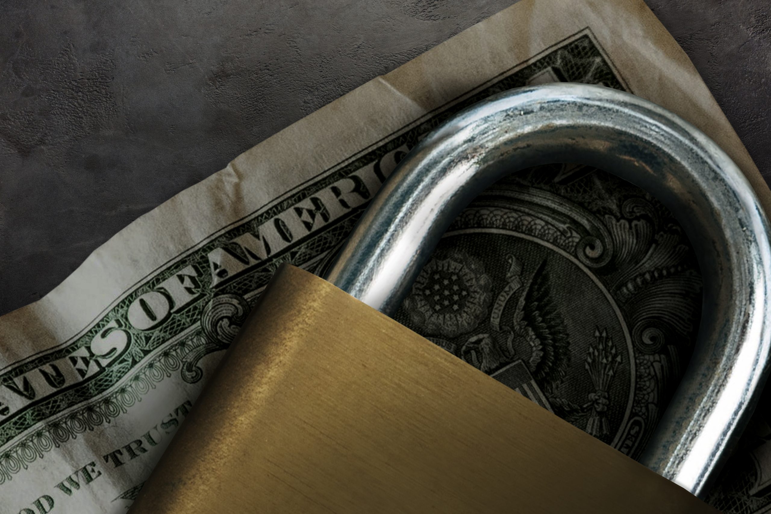 close-up-blocked-economy-concept